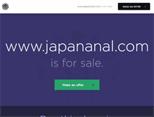 Tablet Screenshot of japananal.com